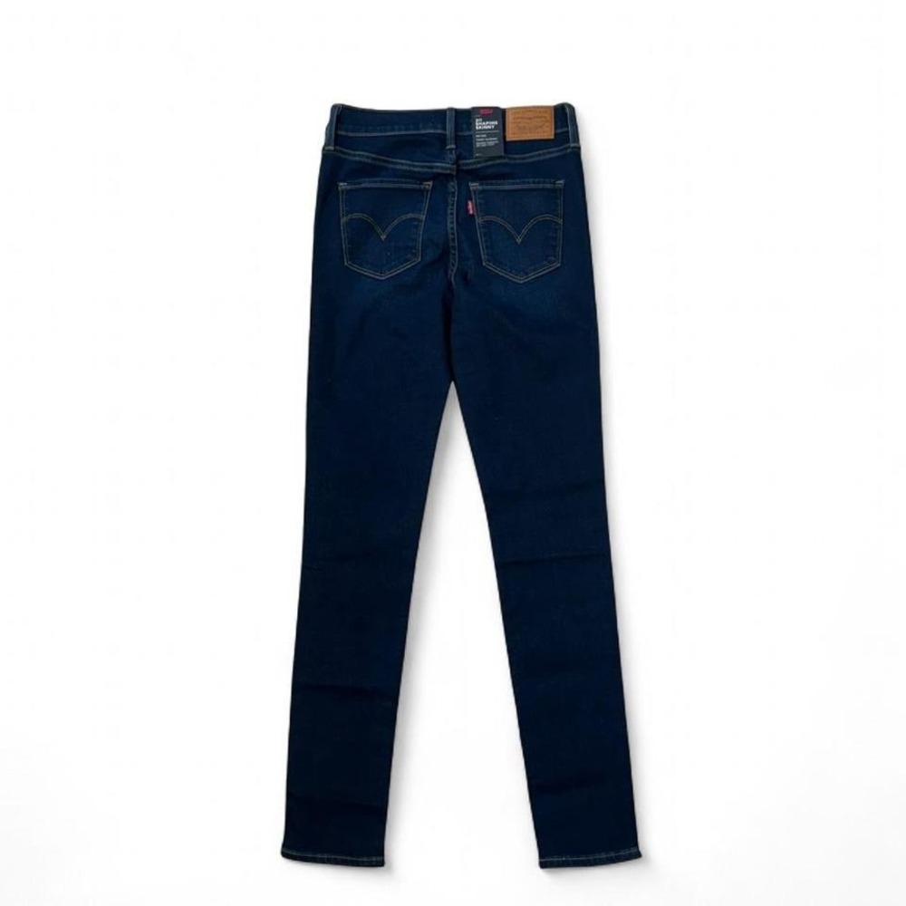NWT Levi's navy blue 311 Shaping Skinny jeans Size 25" womens - Picture 3 of 8